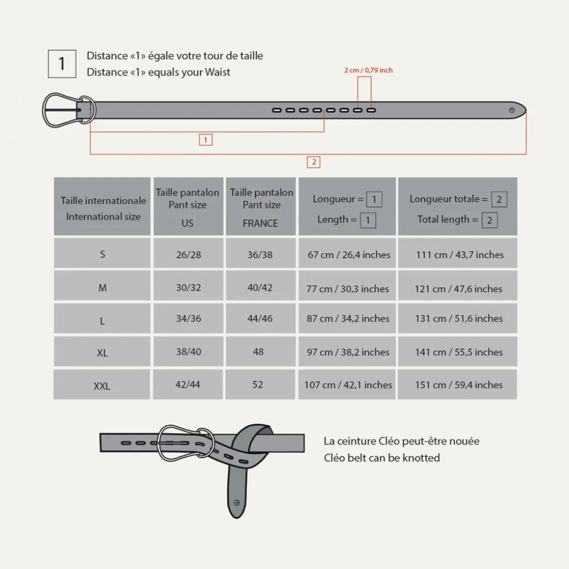 Ceinture Cléo
