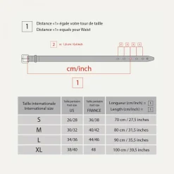 Ceinture Manchette waves