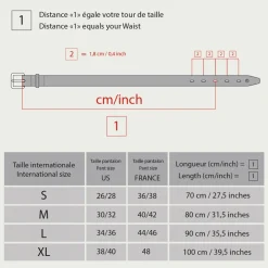 Ceinture Manchette waves
