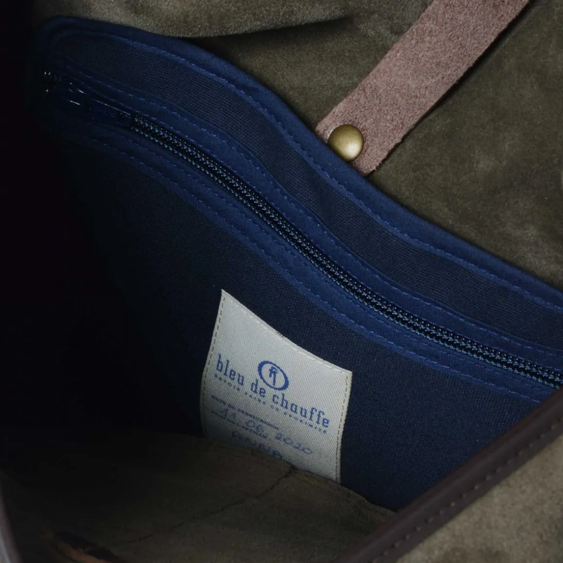 Musette du Pêcheur M / Cuir Velours