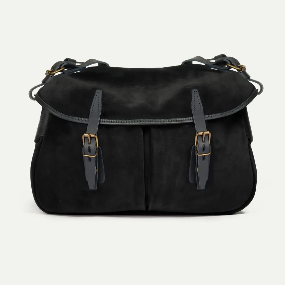 Musette du pêcheur M / Cuir Velours