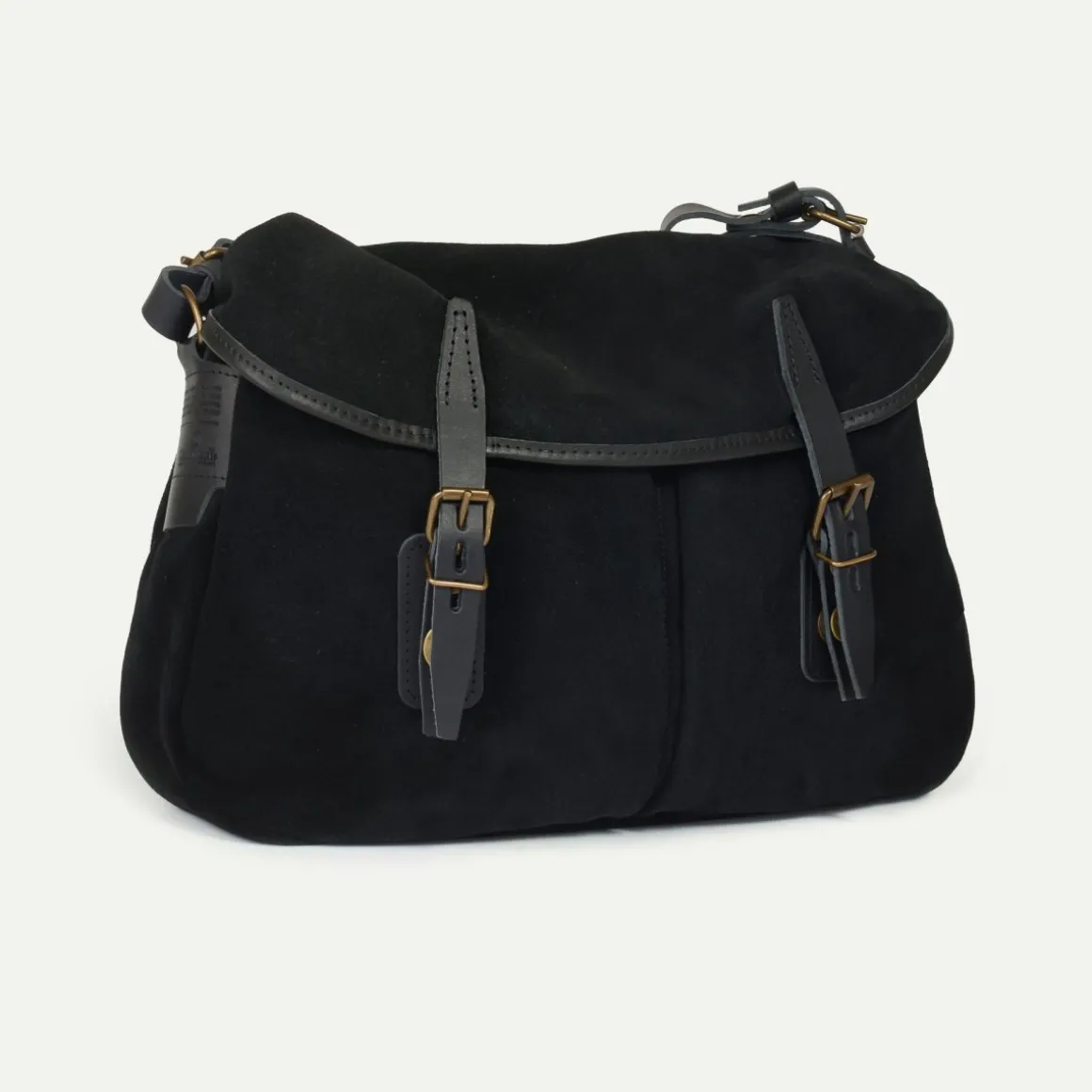 Musette du pêcheur M / Cuir Velours