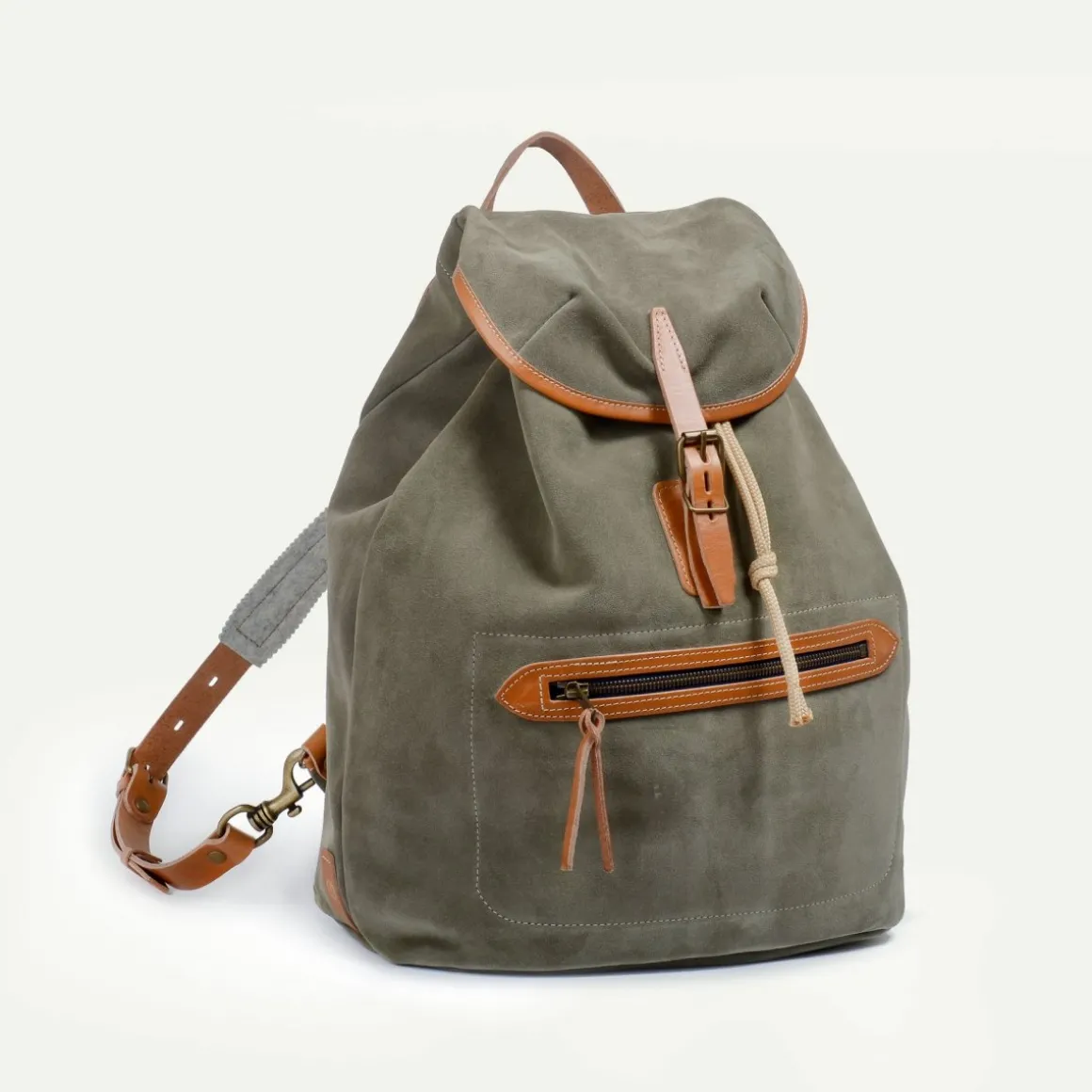 Sac à dos Camp / Cuir Velours