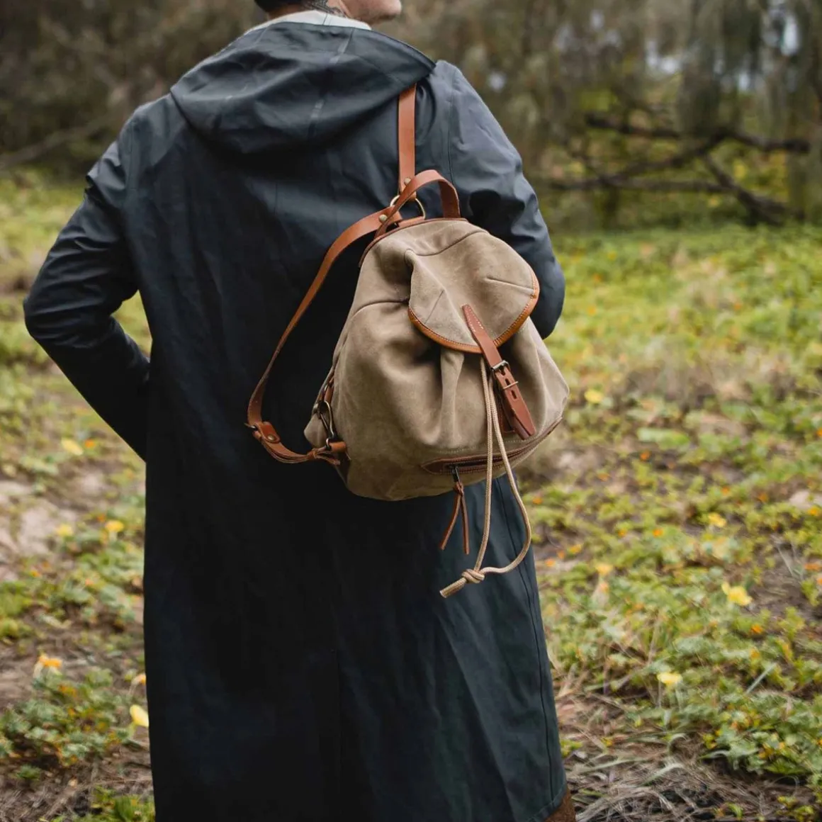 Sac à dos Camp S / Cuir Velours
