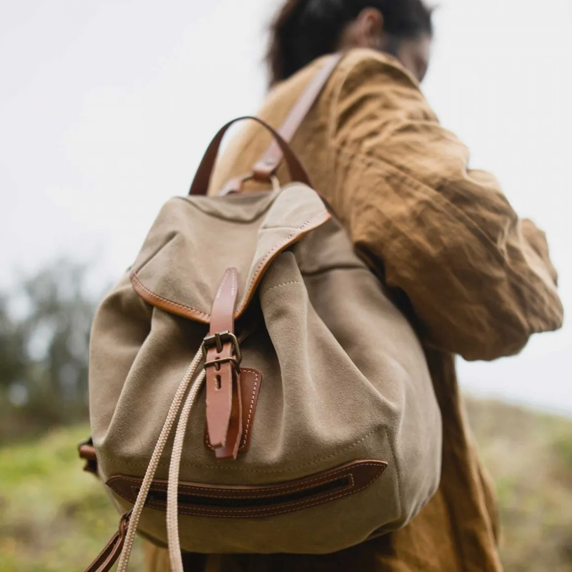 Sac à dos Camp S / Cuir Velours