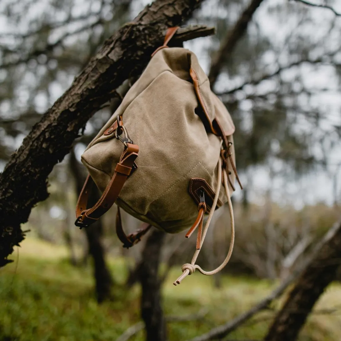 Sac à dos Camp S / Cuir Velours